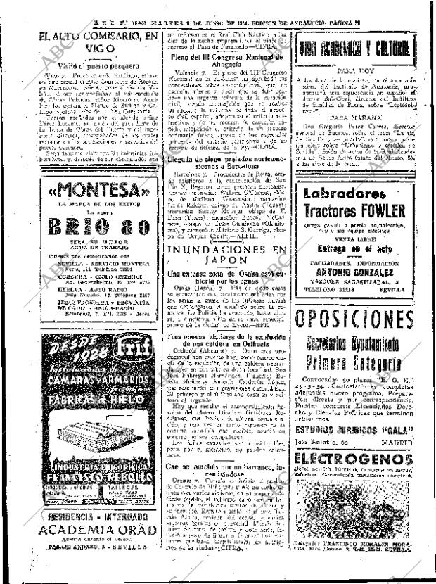 ABC SEVILLA 08-06-1954 página 32