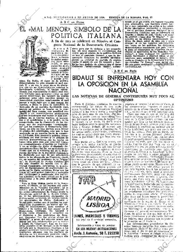 ABC MADRID 09-06-1954 página 27