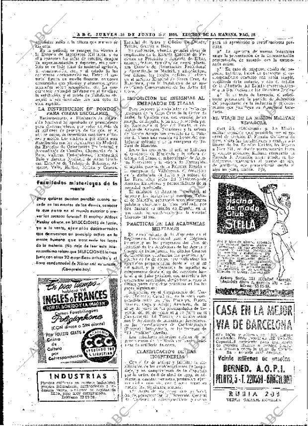 ABC MADRID 10-06-1954 página 28