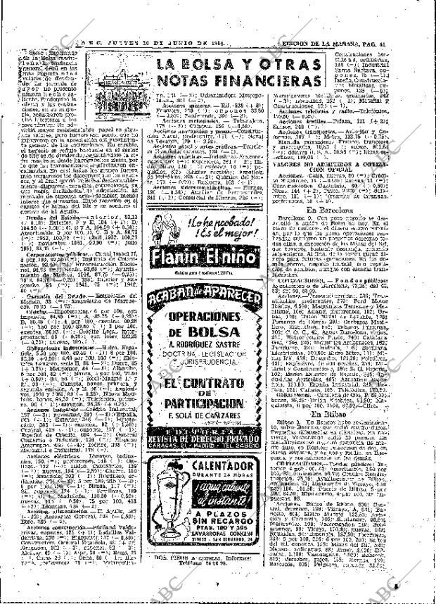 ABC MADRID 10-06-1954 página 41