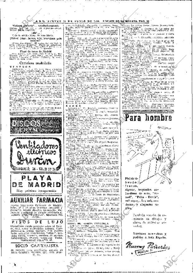 ABC MADRID 10-06-1954 página 44
