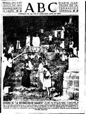 ABC SEVILLA 12-06-1954 página 1