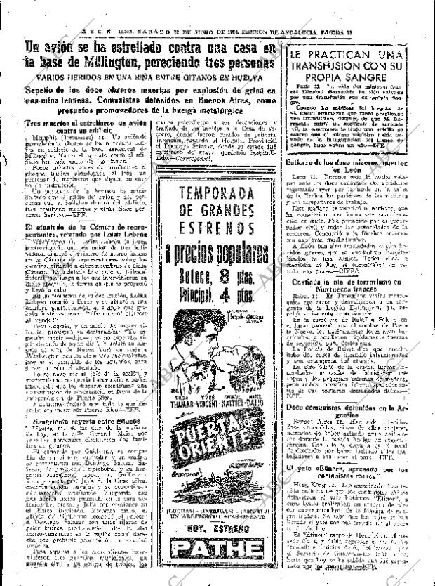 ABC SEVILLA 12-06-1954 página 13