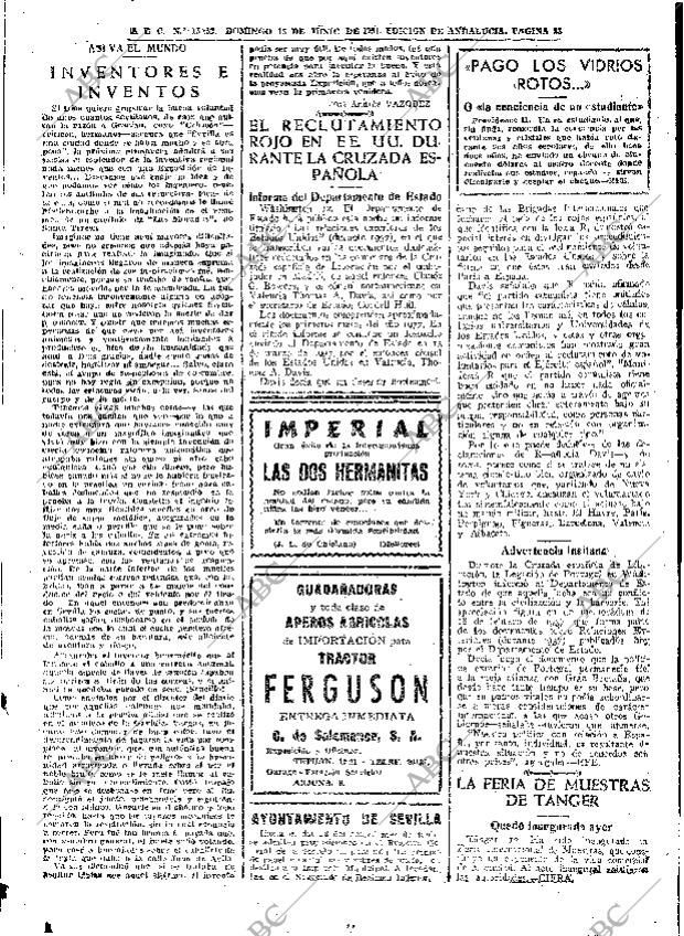 ABC SEVILLA 13-06-1954 página 23