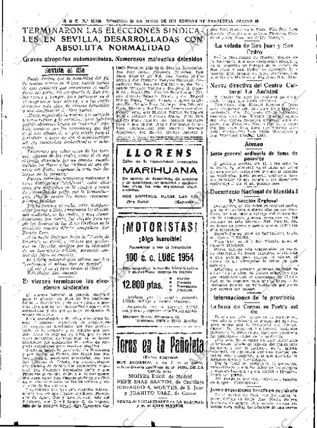 ABC SEVILLA 13-06-1954 página 33