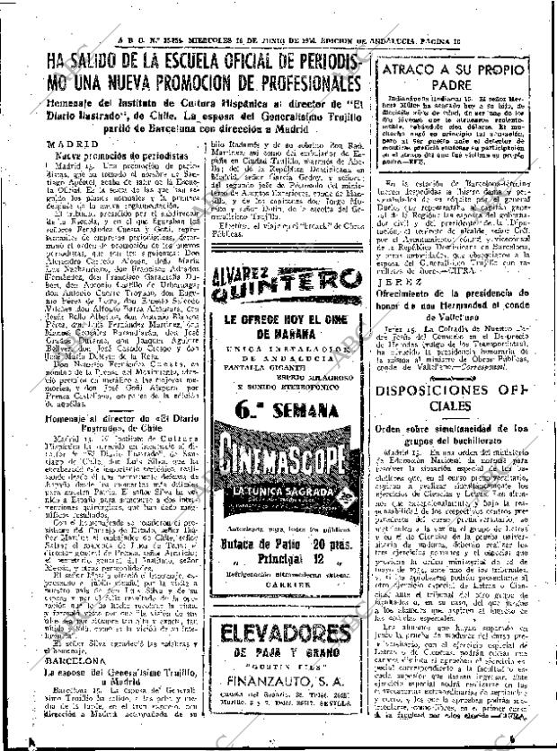 ABC SEVILLA 16-06-1954 página 13