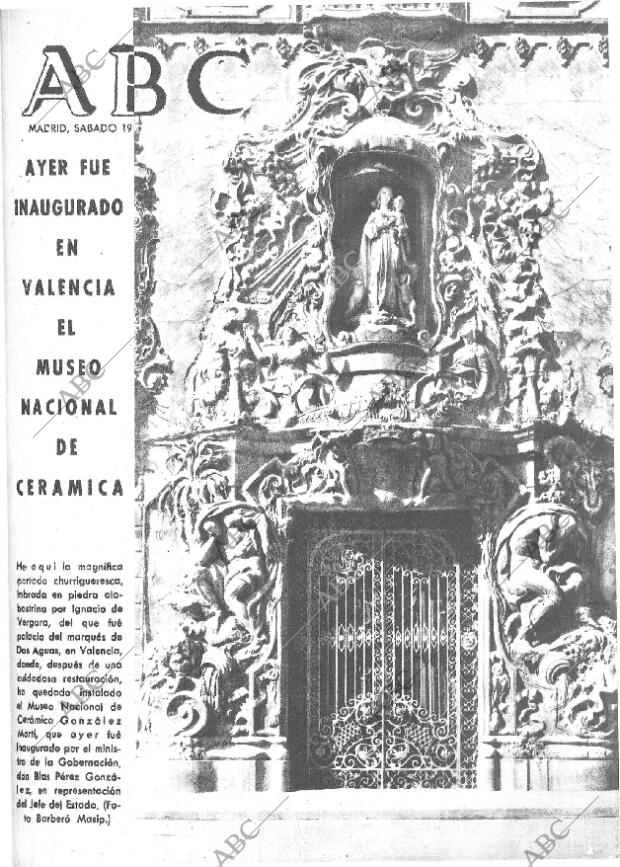 ABC MADRID 19-06-1954 página 1
