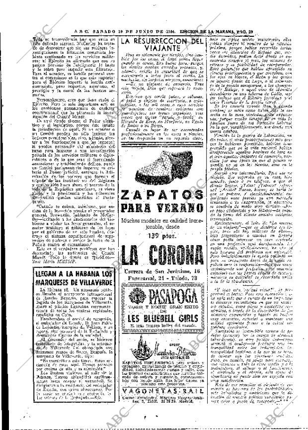 ABC MADRID 19-06-1954 página 19