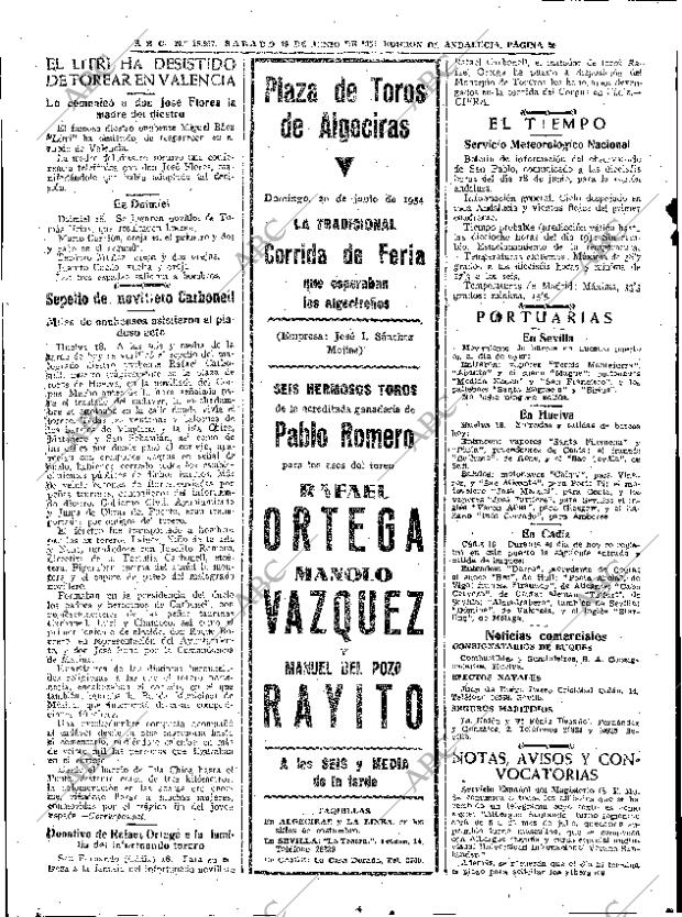 ABC SEVILLA 19-06-1954 página 20