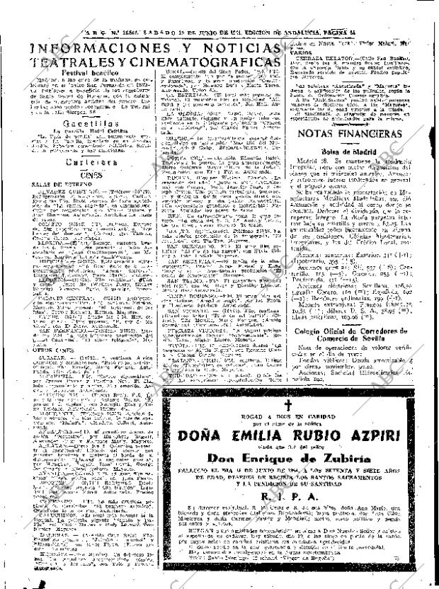 ABC SEVILLA 19-06-1954 página 24