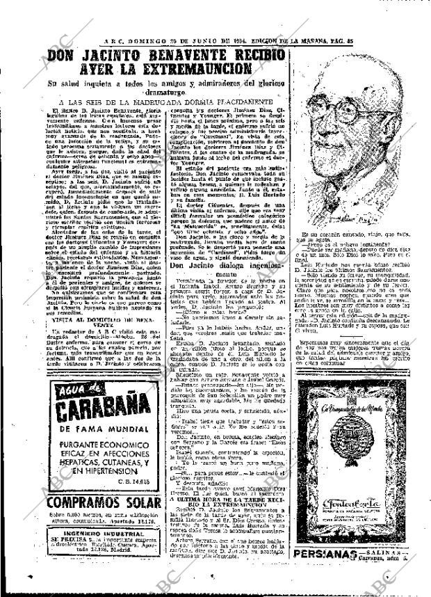 ABC MADRID 20-06-1954 página 43