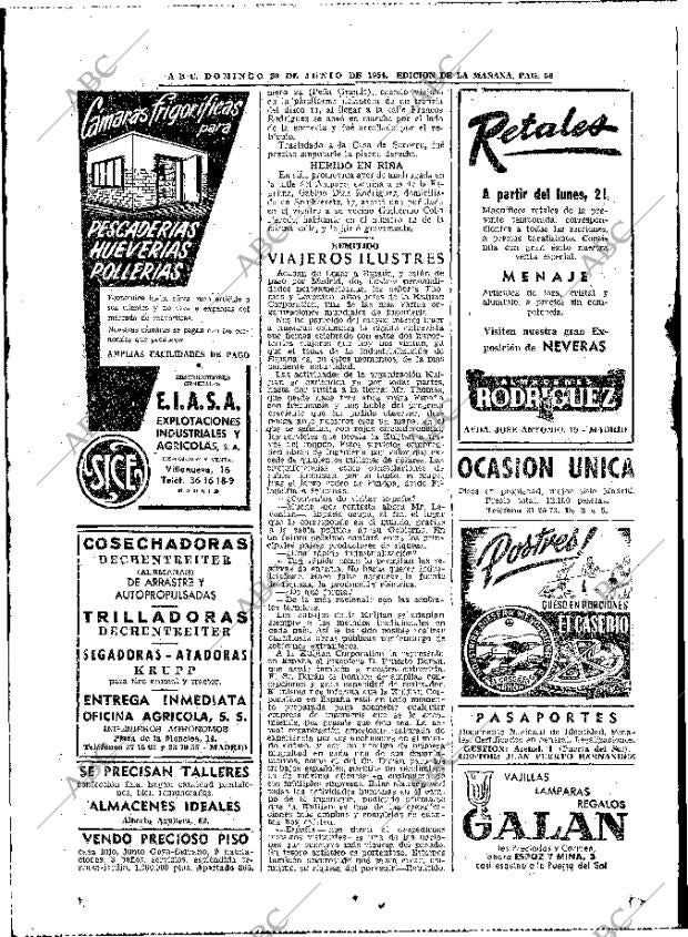 ABC MADRID 20-06-1954 página 54