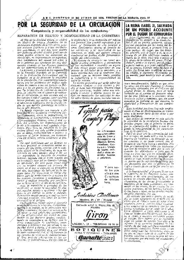 ABC MADRID 20-06-1954 página 55