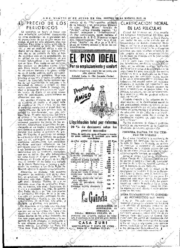 ABC MADRID 22-06-1954 página 41