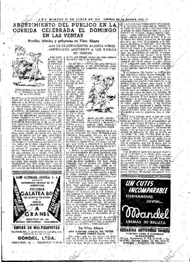 ABC MADRID 22-06-1954 página 51