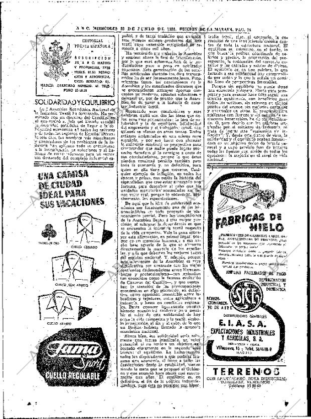 ABC MADRID 23-06-1954 página 24