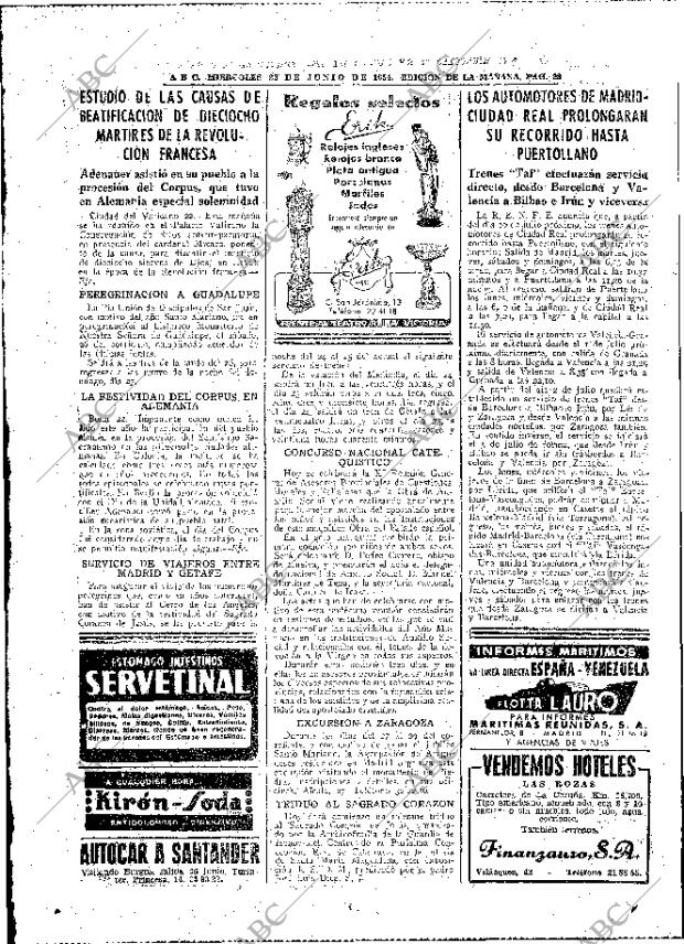 ABC MADRID 23-06-1954 página 28