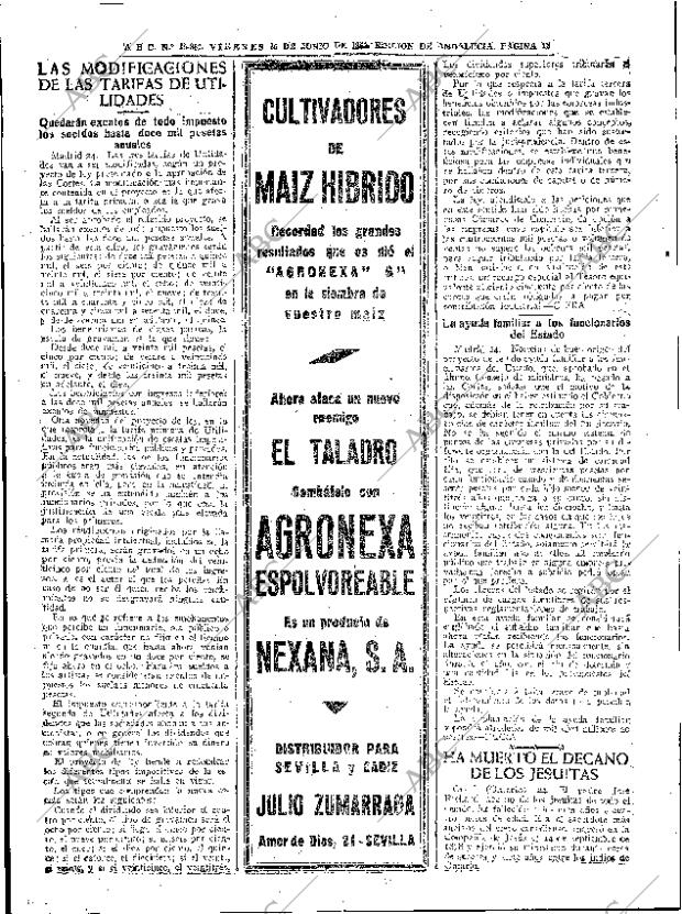 ABC SEVILLA 25-06-1954 página 10