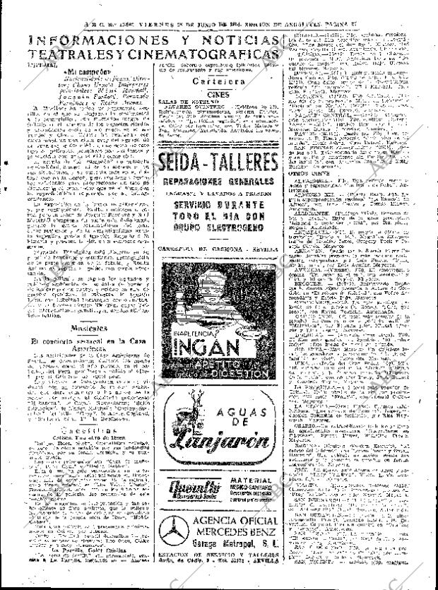 ABC SEVILLA 25-06-1954 página 19