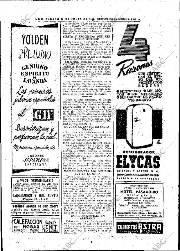 ABC MADRID 26-06-1954 página 26