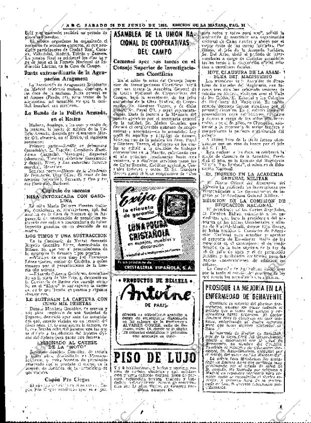 ABC MADRID 26-06-1954 página 31