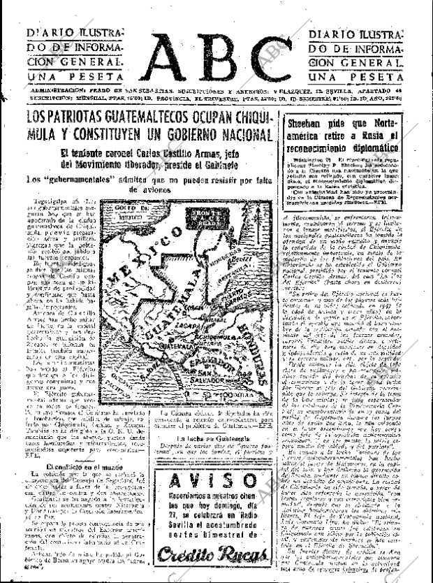 ABC SEVILLA 27-06-1954 página 19