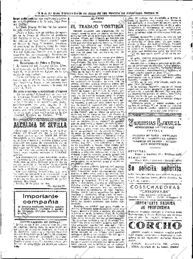 ABC SEVILLA 27-06-1954 página 22