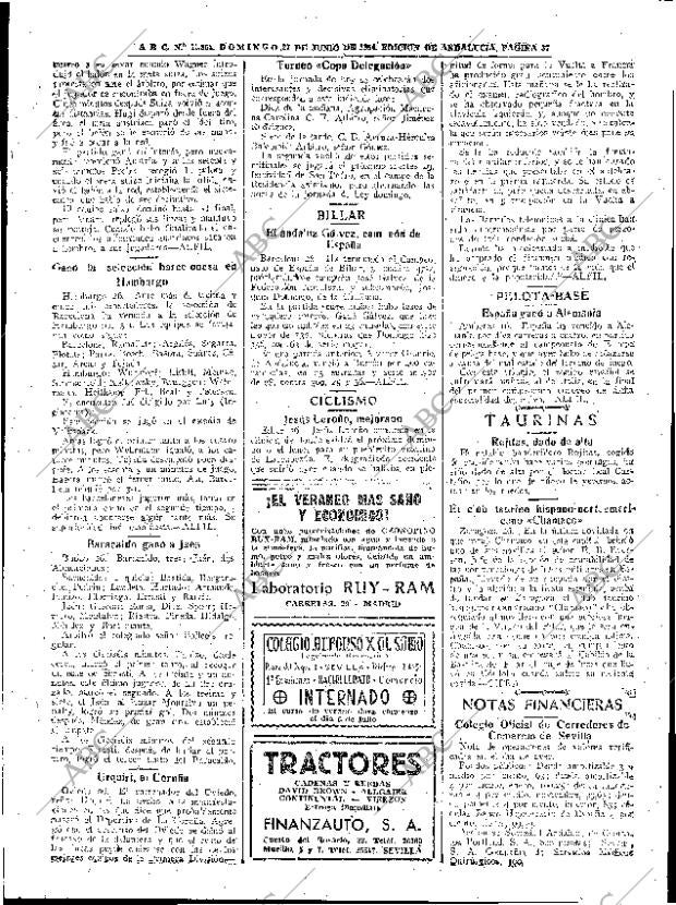 ABC SEVILLA 27-06-1954 página 37