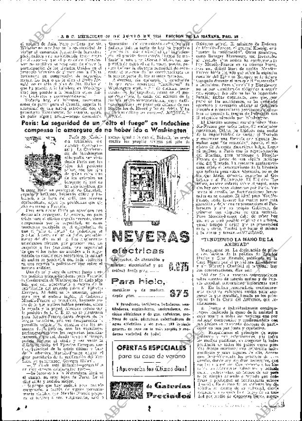 ABC MADRID 30-06-1954 página 18