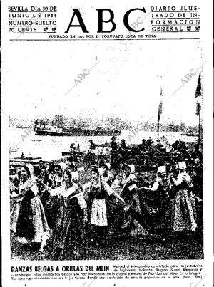 ABC SEVILLA 30-06-1954 página 1