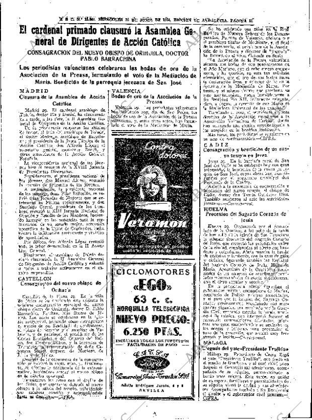 ABC SEVILLA 30-06-1954 página 11