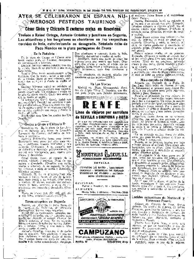 ABC SEVILLA 30-06-1954 página 19