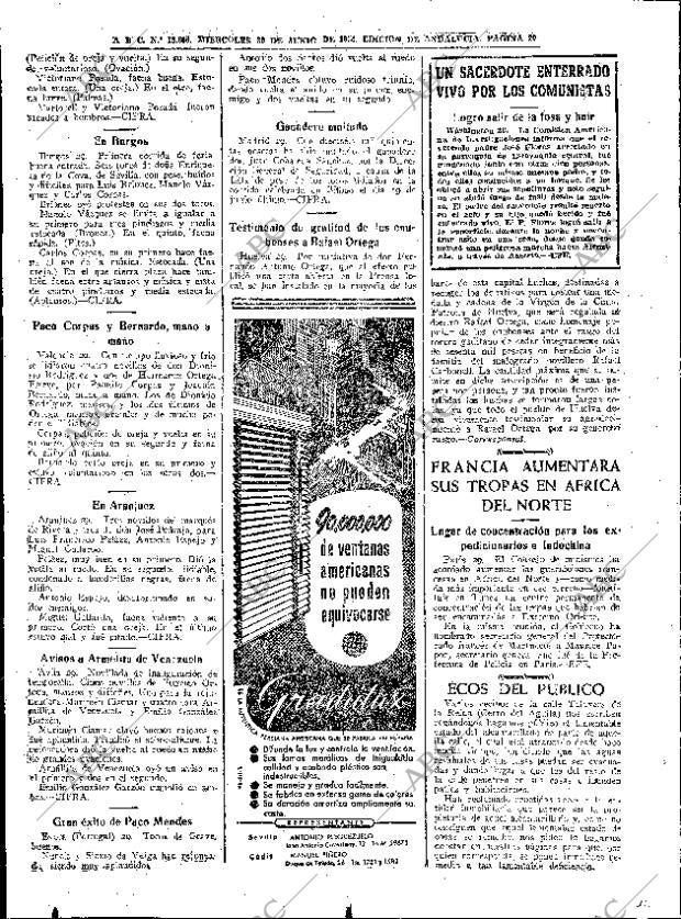 ABC SEVILLA 30-06-1954 página 20