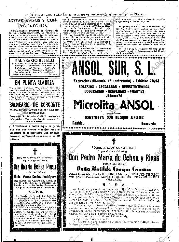 ABC SEVILLA 30-06-1954 página 24