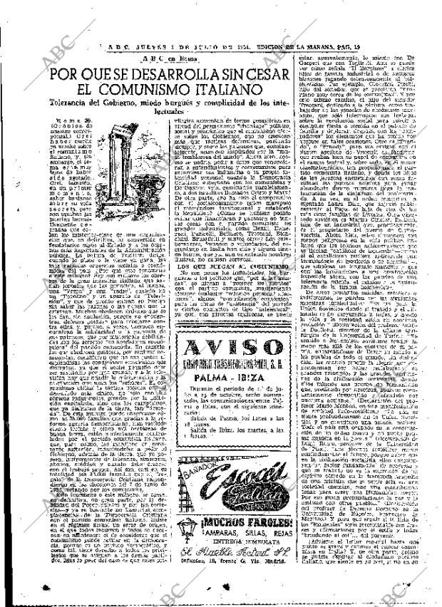 ABC MADRID 01-07-1954 página 19