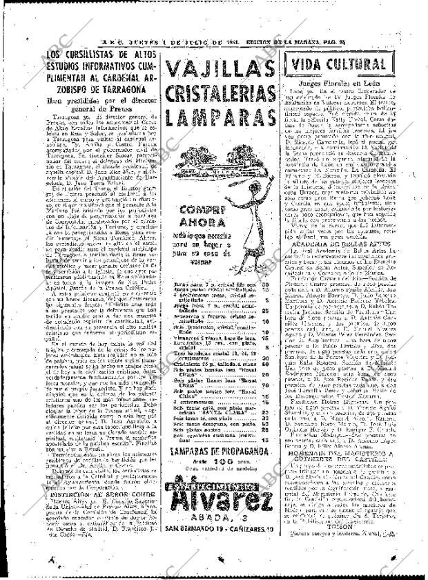 ABC MADRID 01-07-1954 página 24
