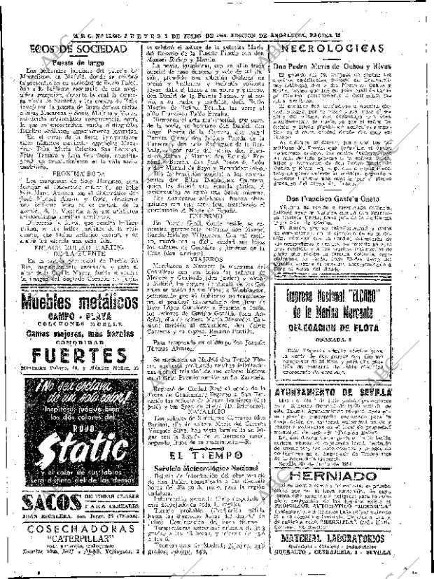 ABC SEVILLA 01-07-1954 página 16