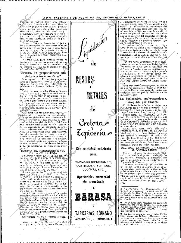 ABC MADRID 02-07-1954 página 20