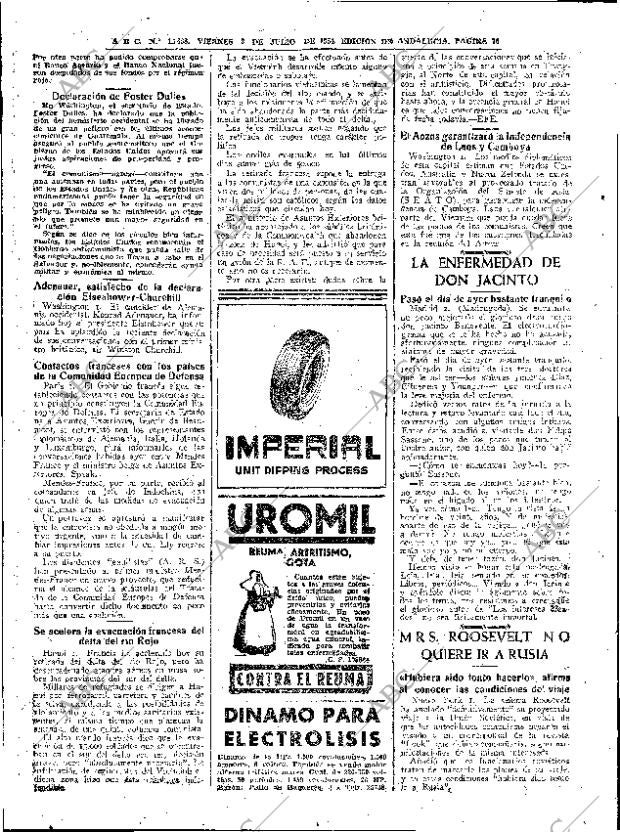 ABC SEVILLA 02-07-1954 página 16