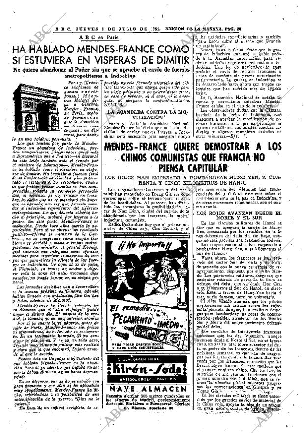 ABC MADRID 08-07-1954 página 20