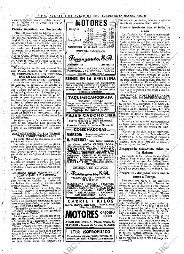 ABC MADRID 08-07-1954 página 22