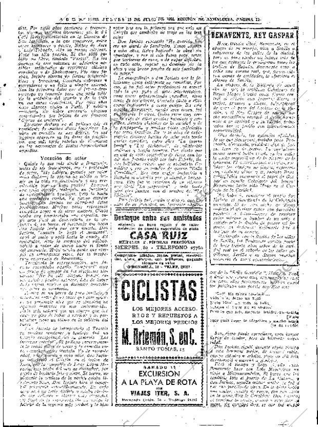 ABC SEVILLA 15-07-1954 página 13