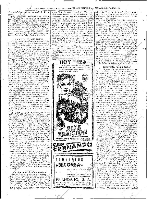 ABC SEVILLA 15-07-1954 página 14