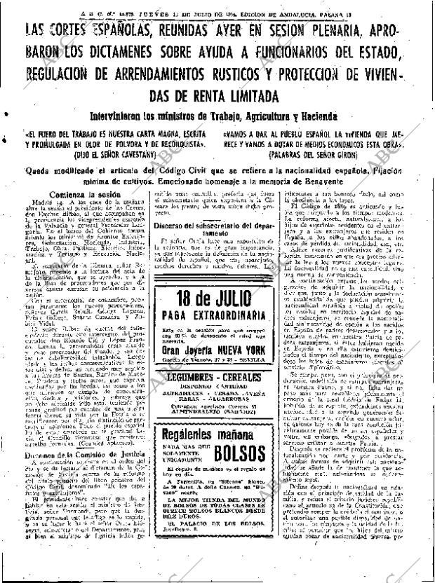 ABC SEVILLA 15-07-1954 página 17