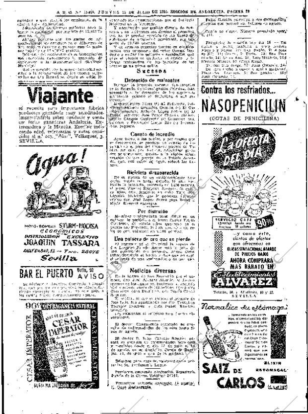 ABC SEVILLA 15-07-1954 página 28