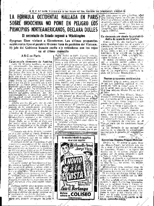 ABC SEVILLA 16-07-1954 página 23