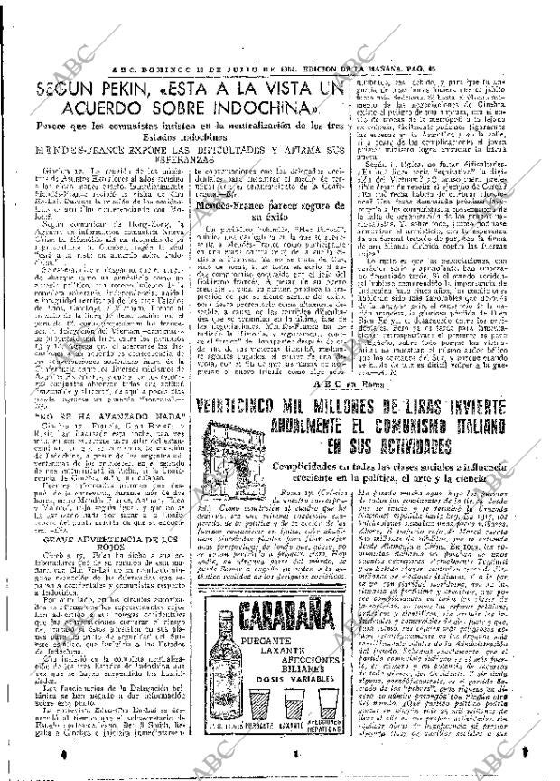 ABC MADRID 18-07-1954 página 43