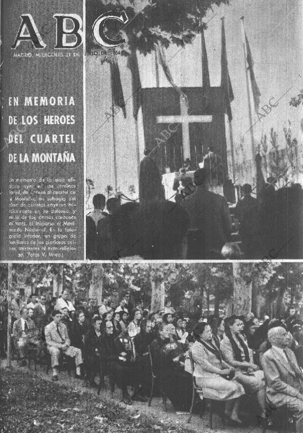 ABC MADRID 21-07-1954 página 1