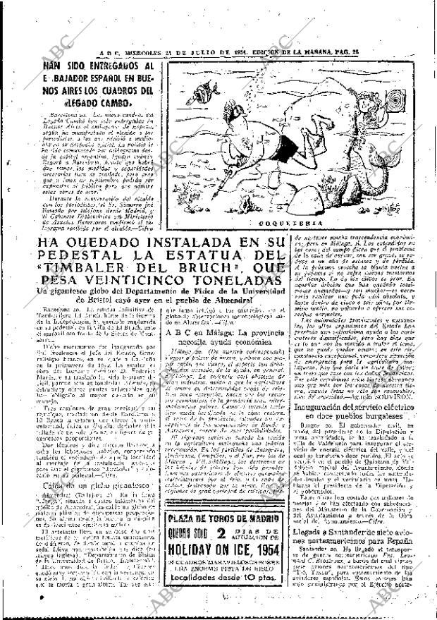 ABC MADRID 21-07-1954 página 25