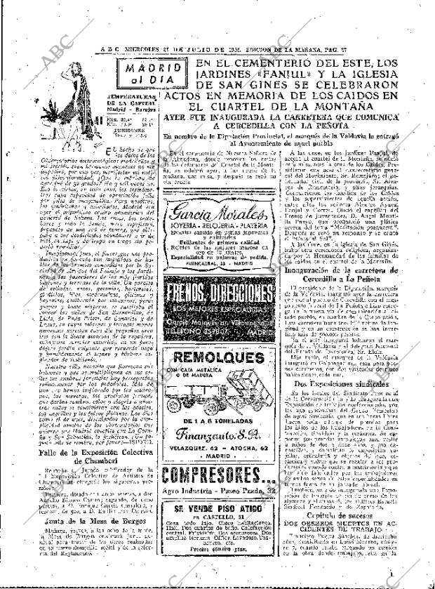 ABC MADRID 21-07-1954 página 27